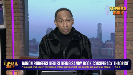 Stephen A. Smith responds to CNN's Aaron Rodgers-Sandy Hook report